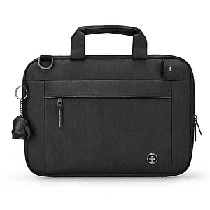 SwissDigital® BOLLIGEN USB Charging Port Business 14″ Laptop Sleeve
