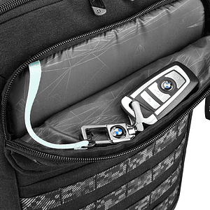 SwissDigital® BERG RFID Protection Large Hybrid Briefcase