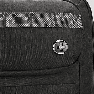 SwissDigital® BERG RFID Protection Large Hybrid Briefcase