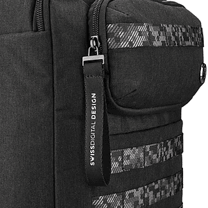 SwissDigital® BERG RFID Protection Large Hybrid Briefcase