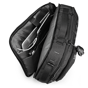 SwissDigital® BERG RFID Protection Large Hybrid Briefcase