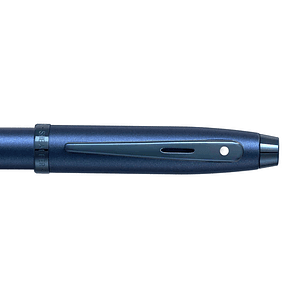 SHEAFFER® 100 9371 Satin Blue Trim Executive Rollerball Pen w/ Gift Box
