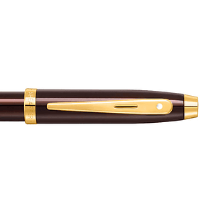 SHEAFFER® 100 9370 Glossy Coffee Brown Executive Rollerball Pen w/ Gift Box