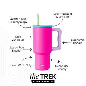 30 oz Simple Modern® Stainless Steel Insulated Trek Tumbler