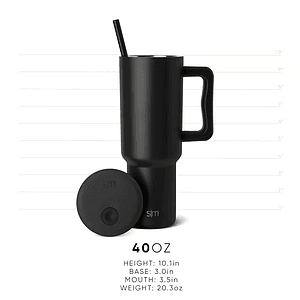 40 oz Simple Modern® Stainless Steel Insulated Trek Tumbler