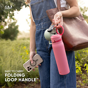 24 oz Simple Modern® Mesa Loop with Covered Spout Water Bottle