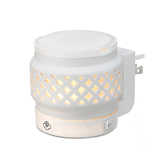 SERENE HOUSE® Ceramic No-Spill Wax Melt Wall-Plug Diffuser