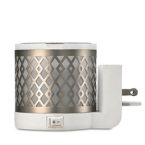 SERENE HOUSE® Metal No-Spill Wax Melt Wall-Plug Diffuser