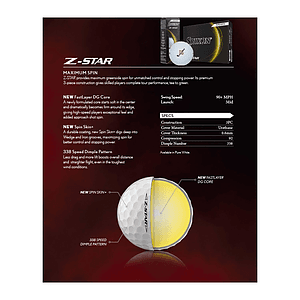 Srixon® 3 Pack Z-STAR Golf Balls