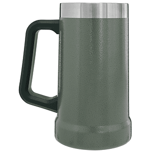 24 oz Stanley® Stainless Steel Insulated Big Grip Beer Stein Mug