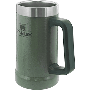 24 oz Stanley® Stainless Steel Insulated Big Grip Beer Stein Mug