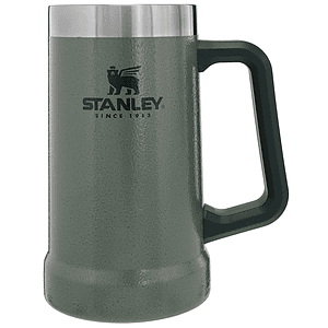 24 oz Stanley® Stainless Steel Insulated Big Grip Beer Stein Mug