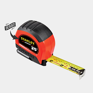 25 ft. Stanley Tools® USA-Made High-Visibility LEVERLOCK® Tape Measure