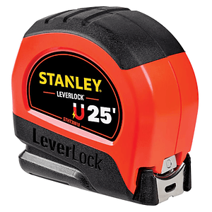 25 ft. Stanley Tools® USA-Made High-Visibility Magnetic LEVERLOCK® Tape Measure