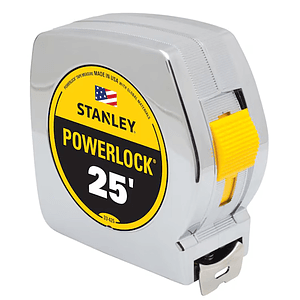 25 ft. Stanley Tools® USA-Made PowerLock® Tape Measure