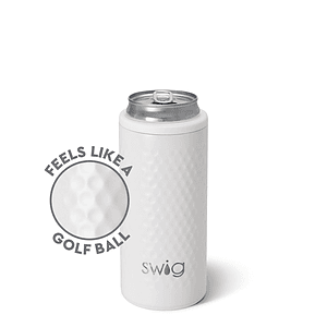 12 oz SWIG® Golf Slim Stainless Steel Insulated Can Cooler