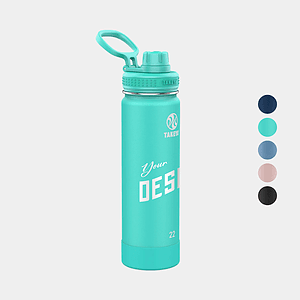 22 oz Takeya® Stainless Steel Insulated Active Water Bottle w/ Spout Lid