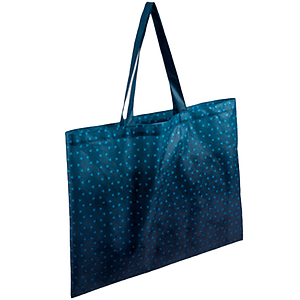 Sublimated PET Non-Woven Flat Convention Tote Bag (18" x 14")