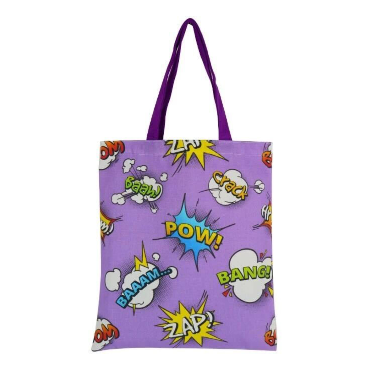 8 Oz. Sublimated Poly Canvas Full Color  Tote Bag (14" x 16")