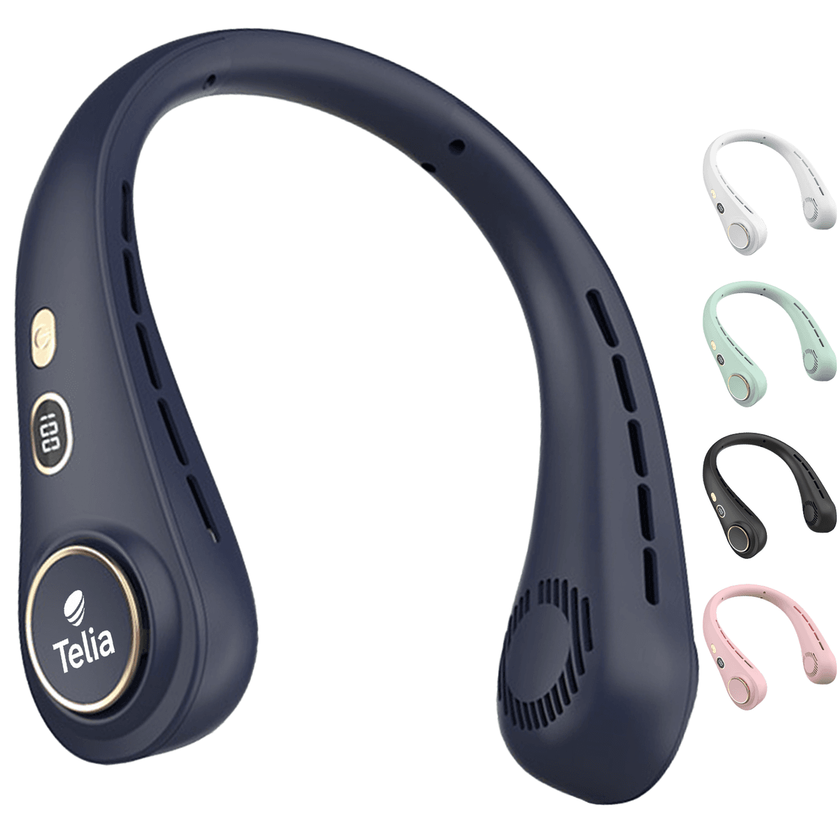 Rechargeable Silent Neckband Fan