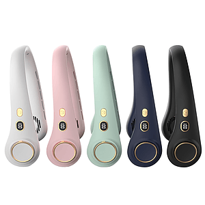 Rechargeable Silent Neckband Fan