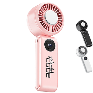 90° Adjustable Folding Wearable USB Charging Fan