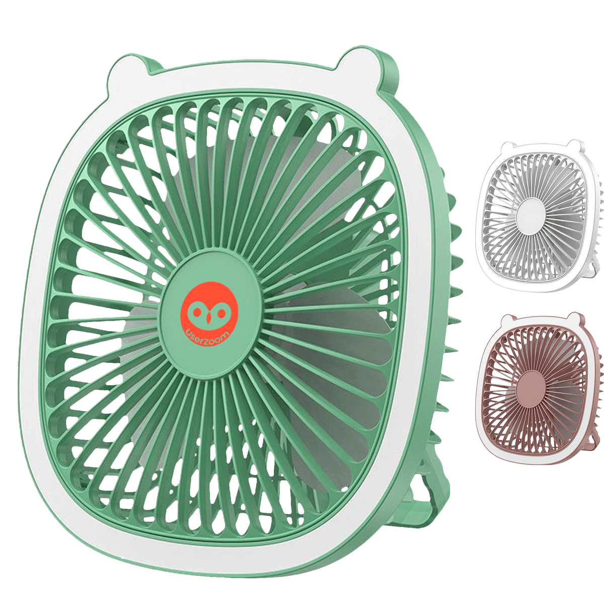 Rechargeable Multifunctional Fan with Light