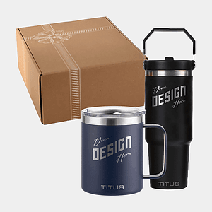 TiTUS® Insulated Mug & 40 oz Travel Tumbler Gift Set