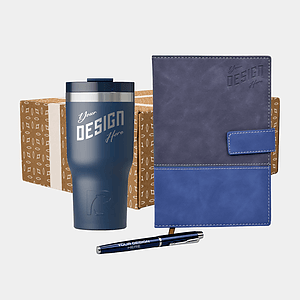 RTIC® 20 oz Tumbler, TiTUS® Valvetine Notebook & Pen Gift Set