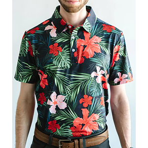 YATTA Golf® - Blossom men's Moisture Wicking non iron Golf Polo Shirts