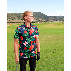 YATTA Golf® - Blossom men's Moisture Wicking non iron Golf Polo Shirts