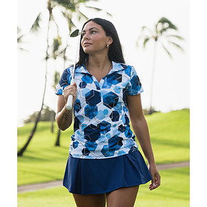 YATTA Golf® - Freedom women's Wrinkle Resistant Golf Polo Shirts