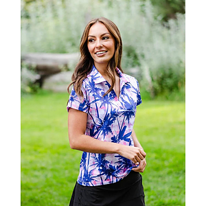 YATTA Golf® - Blossom women's Moisture Wicking non iron Golf Polo Shirts