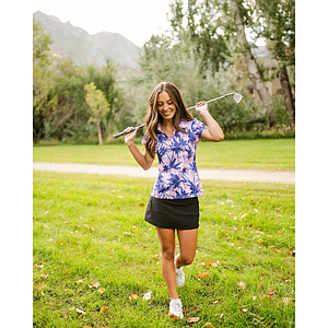 YATTA Golf® - Blossom women's Moisture Wicking non iron Golf Polo Shirts
