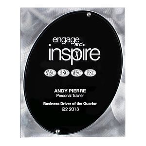 Vantage Plaque - Laser Engraved - (8" x 10")