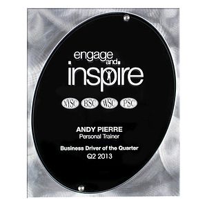 Vantage Plaque - Laser Engraved - (8" x 10")