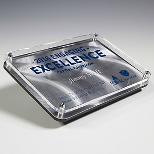 Spirit Floating Award - Screen Printed - (7" x 5" x 11/18")