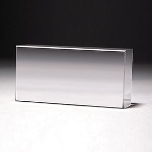 Screen Printed The Cube Award (2 1/2"x 5"x 1")