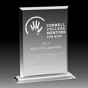 Screen Printed Acrylic Billboard Award - 8 1/4"