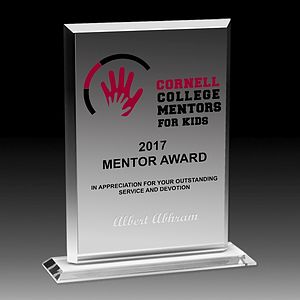 Screen Printed Acrylic Billboard Award - 8 1/4"