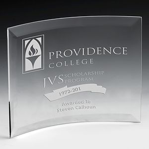 Curved Standing Award - 5" x 7"