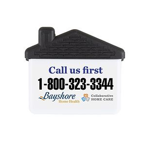 THE HOUSEMATE" HOUSE SHAPED MAGNET CLIP