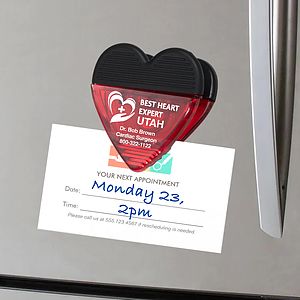 "CORAZON" Heart Shaped Accessory And Memo Clip