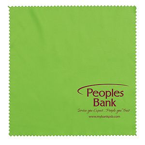 6" x 6" - “OneCleanScreen” 100% Microfiber RPET Recycled Polyester Cleaning Cloth & Screen Cleaner