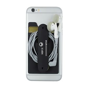“Kickstart” Two Function Soft Silicone Cell Phone Kickstand & Wallet