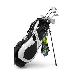 The “Full Color Iron” Golf Towel 12” x 18” 300GSM Thickness Full Color Sublimation Microfiber Golf T