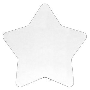 6-1/2" x 6-1/2" - "Washoe Star" Recycled RPET Full Color Import Air Ship Microfiber Cloth & Screen