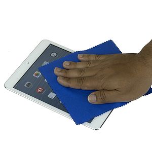 6x 6" “TopSuede” Suede Cleaning Cloth & Screen Cleaner