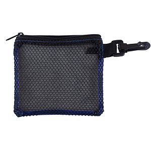 “TechMesh Pro” Mobile Tech Charging Cable Kit in Mesh Zipper Pouch Components inserted into Zipper P
