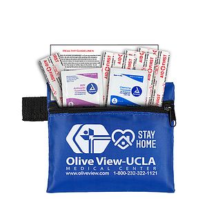 "TAG-A-LONG" 7 Piece First Aid Kit Components